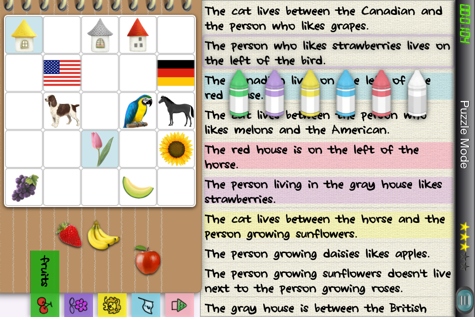 Screenshot Einstein Puzzle Classic Screenshot Einstein Puzzle Classic